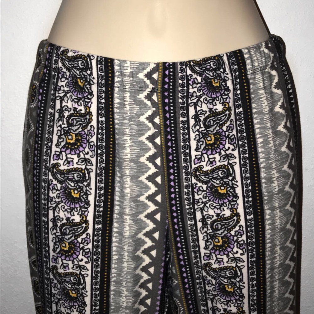 Yoga material pants.